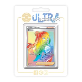 my-booster SWSH04-FR24-UB-196 Donna (Kate) 196/185 Secret Rainbow Trainer-Ultraboost X Epée et Bouclier, 4 Voltage Éclatant, Box of 10 French Pokémon Cards