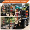 ZSLTLDU Weed Eater Rack for Trailer, 3 Place Heavy Duty