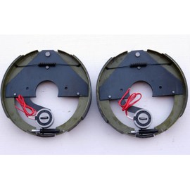 LIBRA New 12" X 2" Mobile Home Trailer Electric Brake Assembly Pair Set /3.1" Center Bore - 21010