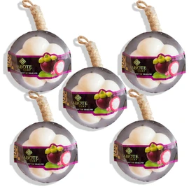 LABOTE Handmade Thai Organic Natural Soap Dragon Fruit with Typical Fragrance - Pack of 5
