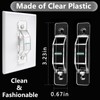 2 Pack Light Switch Cover Guard,Wall Light Switch Lock With