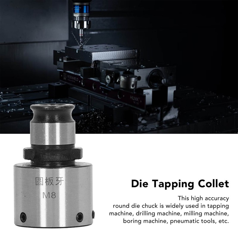 Bolt Die Tapping Collet Fast Change Chuck Round Lathe Tool