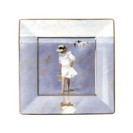 Goebel Joquin Sorolla 67-018-12-1 Bowl Fine Bone China Sunset Dimensions: 12 cm x 12 cm x 1.5 cm