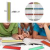 XIANFQNKJ Reading Ruler, 8 Colors, Set of 8, Reading Guide,