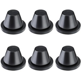 MoKitDora 6PCS Rubber Side Cover Grommets Compatible with Harley 1996-2007 Touring Road Glide Road King Street Glide Electra Glide