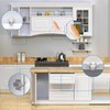 Push Open Door Latch, Jiayi 2 Pack Magnetic Cabinet Push