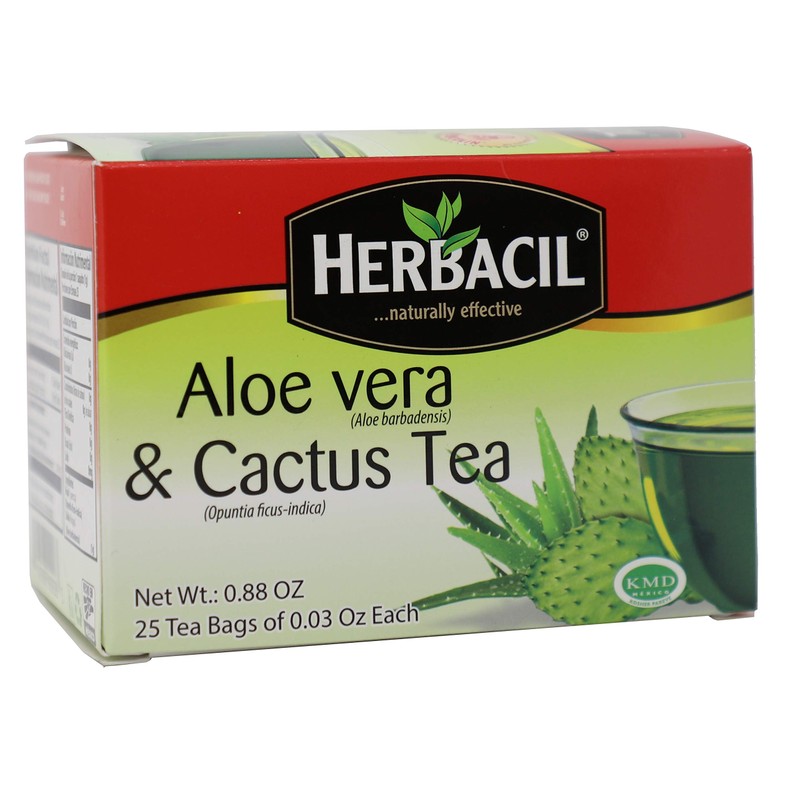 Herbacil Té Sábila Y Nopal, Pack Of 1