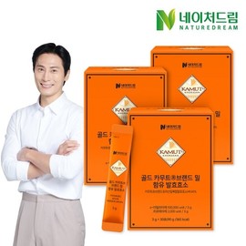 Nature Dream Gold Kamut Brand Wheat Fermented Enzyme 3g 30 Pouches 3 Boxes / 네이처드림 골드 카무트 브랜드밀 함유 발효효소 3g 30포 3박스