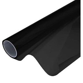 VViViD Dark Black Adhesive Headlight Wrap Wet Tinting Vinyl 16 Inch x 48 Inch Roll (2 Roll Pack)