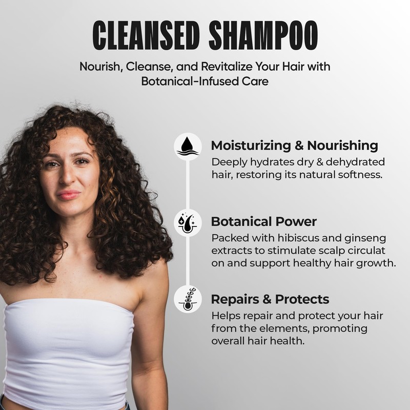 Miche Cleansed Sulfate-Free Shampoo for All Types – Moisturizing Formula