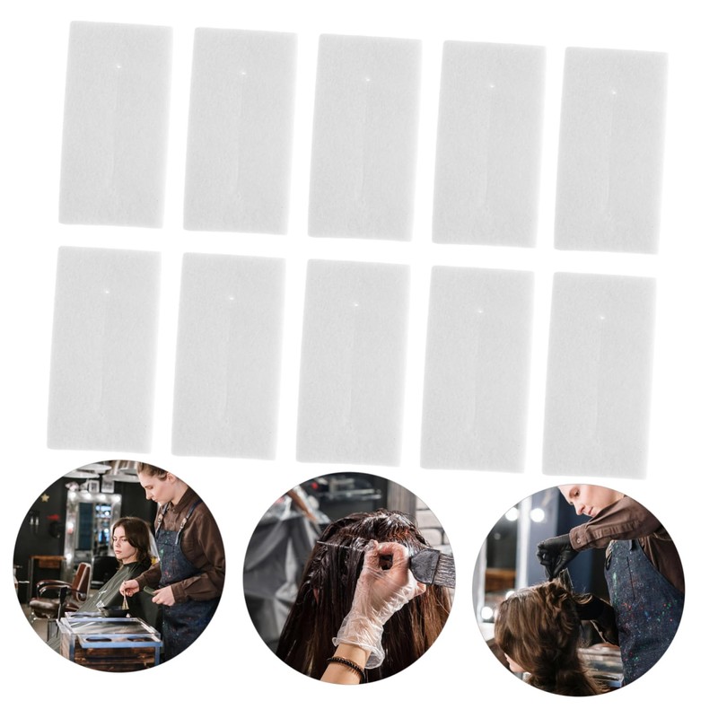 Minkissy 25 Sheets Barber Hairdressing Perm Sheets Heat-insulated Cotton Perming