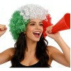 Pack 2 Pelucas Afro Tricolor | Ideal Para Carnaval Y