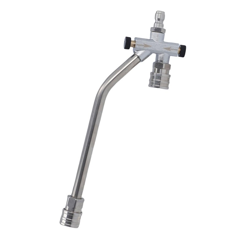 Jiawu Foam Cannon Dual Connector Accessory, Pressure Washer Double Tip
