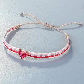 C·QUAN CHI Boho Women Strand Bracelet Braided Adjustable Friendship Wax Rope Bracelets