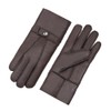 Men Shearling Gloves Winter Leather Gloves Shearling Sheepskin Gloves with