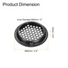 sourcing map 12Pcs Air Vents Circular Flat Soffit Vent 50mm/2"