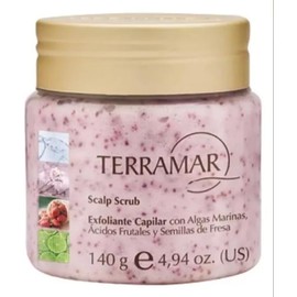 Terramar Exfoliante Capilar de Algas y Ácidos Frutales con Semillas de Fresa, Limpieza Profunda y Nutrición Intensa para Cuero Cabelludo Sano y...    