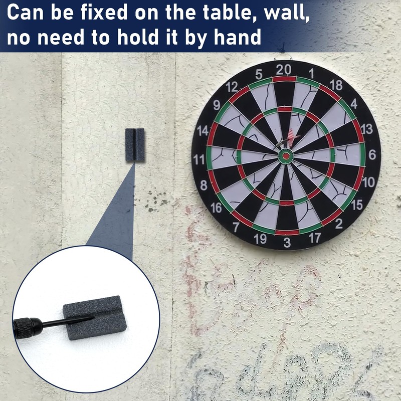 CosyInSofa Dart Sharpener Dart Point Sharpener, Darts V-Sharp Sharpening Stone