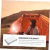BESPORTBLE 3 Pcs Insulated Thermal Reflective Tarp Large Survival Blanket