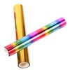 DOITOOL 2 Rolls Heat Activated Foil Transfer of Craft Foil