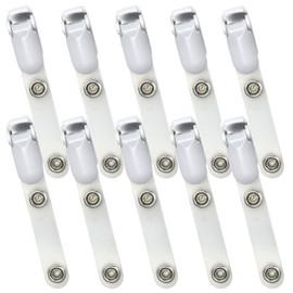 Moving Pocket Clips (Set of 10) MEIWA Made in Japan (White)
