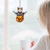 Angel Cat Memorial Ornament, Acrylic Window Hanging Decoration for Cat