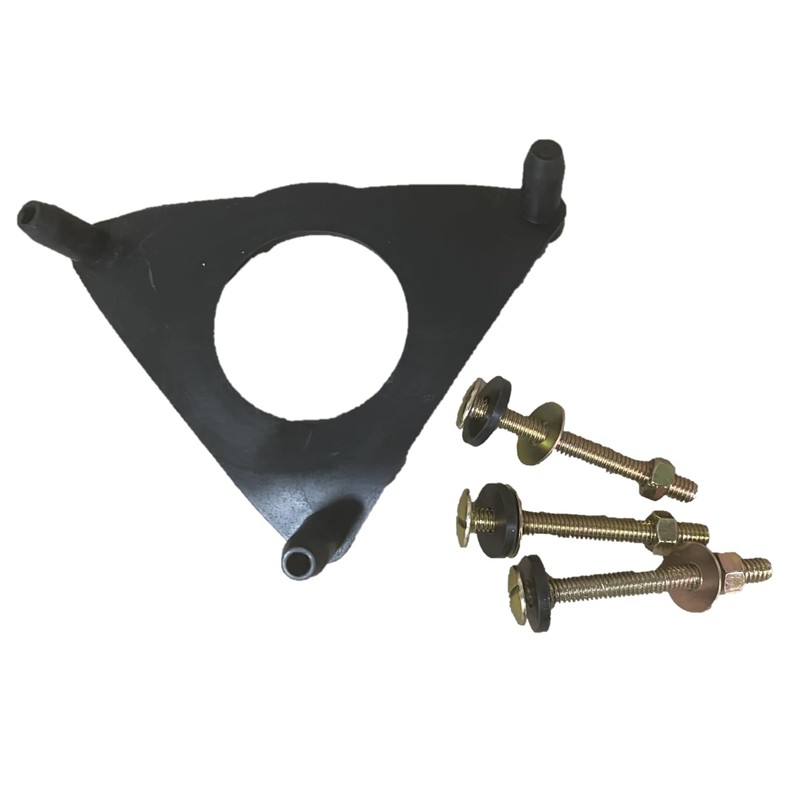 Kohler compatible Triangle Gasket with Bolts for 2-inch Flush Valve