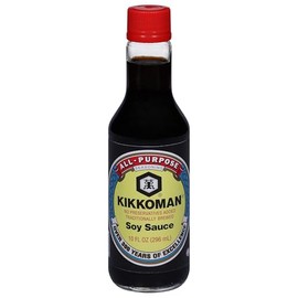 Kikkoman All-Purpose Seasoning Naturally Brewed Soy Sauce, 10 Ounce