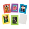 Bright Foam Picture Frames - Set of 12 - DIY