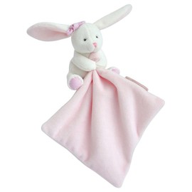 Doudou et Compagnie Rabbit Box Flower Pink Soft Toy