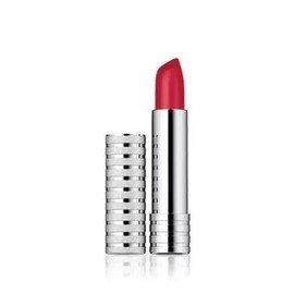 Clinique Long Last Soft Matte Lipstick Matte Crimson 0.14oz/4g in SILVER Tube