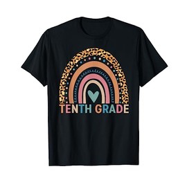 Sophomore Rainbow Girls Boys Teacher Team 10th Grade Squad T-Shirt