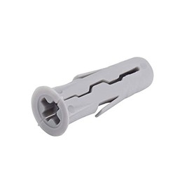 Grey Rawlplug Uno Wall 10mm x 36mm Fixings - 80 Pack - 68-615