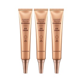 Charmzone Goldenseal Pure Gold 24k Wrinkle Improvement Eye Cream 30ml x 3 / 참존 골든실 순금24k 주름개선 아이크림 30ml x3개