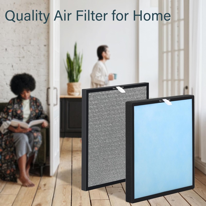 3 Sets HSP001 H13 True Hepa Replacement Filters, Compatible with