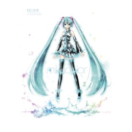 Mikucolor: KEI's Hatsune Miku Illustration Works