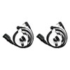 Retevis Walkie-Talkie Earpiece with Mic 2 Pin,Volume Adjustment,Durable,for Retevis RT22