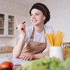 3pcs Breathable Mesh Chef Hat Black Kitchen Cooking Chef Caps