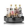 CALIYO Turntable Organiser, Rotating Spice Rack Made of Stainless Steel,