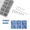 KOXXIAMOQ 480 Pcs M3 Bolts and Nuts Set, Hexagon Socket