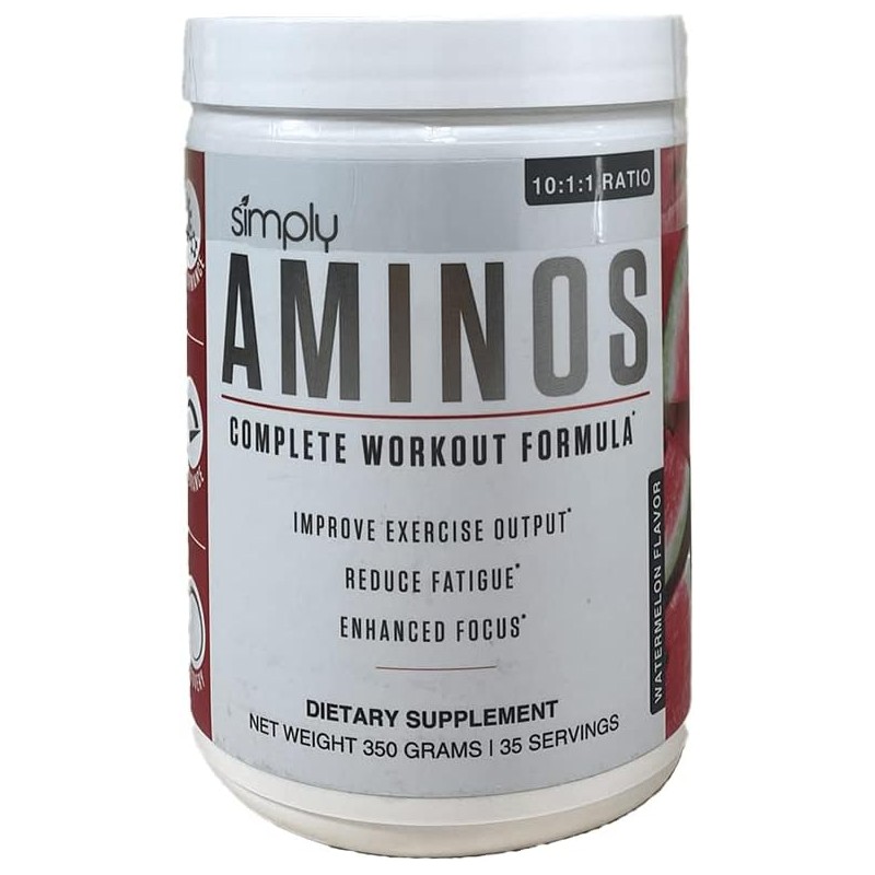 Aminos complete workout Formula 350 gramos 35 servicios sabor Sandia