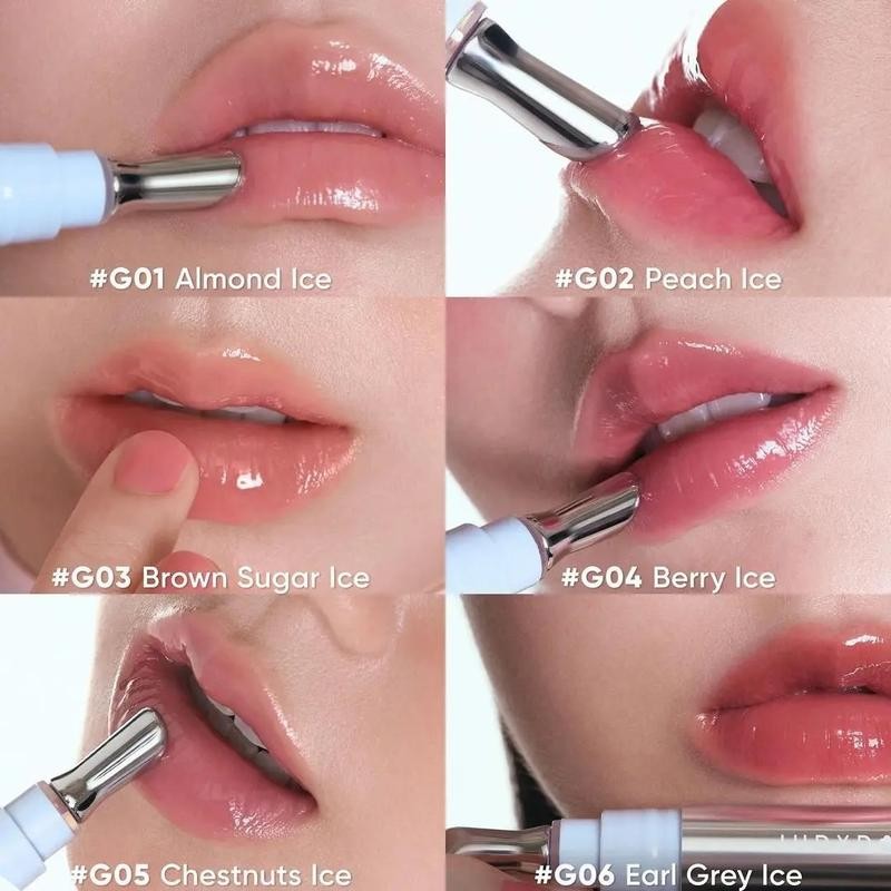JUDYDOLL Watery Essence Lip Glaze, Mirror Lip Stain, Glossy, Moisturizing,