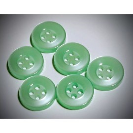Unbranded 3/8" 4-Hole Light Green Dress Shirt Buttons