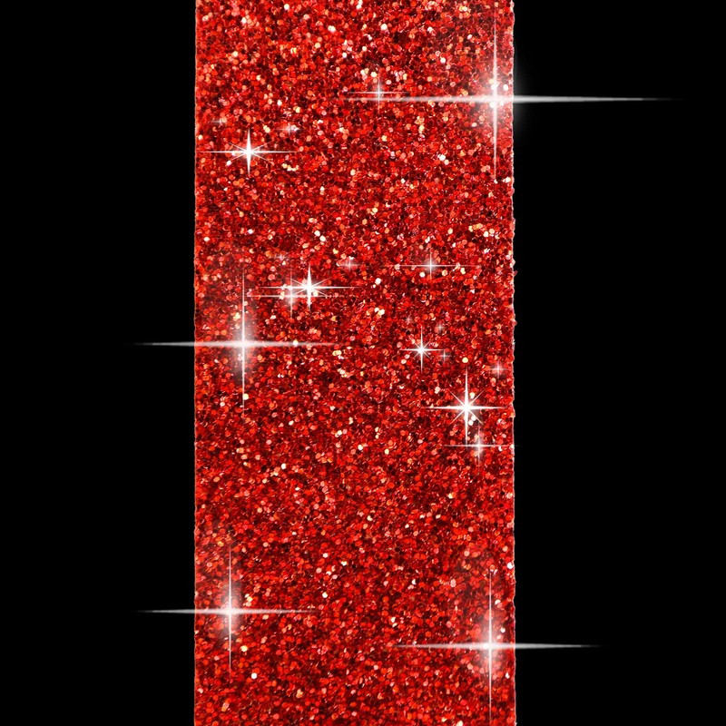 GT-004 Glitter Tape, Red, Glitter, Glitter, Decorative Seal, Wrapping, Masking