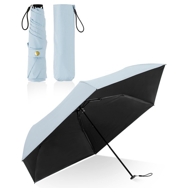 nicolde Ultra Lightweight Women's Folding Umbrella, UV Protection, 99.9% Light