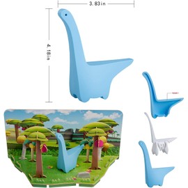 HALFTOYS Magnetic 3D Puzzle Dinosaur Educational Toys for Adults and Kids - Diplodocus HD003