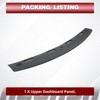 HECASA Upper Dashboard Panel Compatible with 2002-2005 Dodge Ram 1500