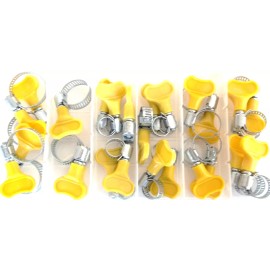 Goliath Industrial Tool 26pc GOLIATH INDUSTRIAL KTHC26 KEY TYPE STEEL HOSE CLAMP ASSORTMENT TWIST KNOB