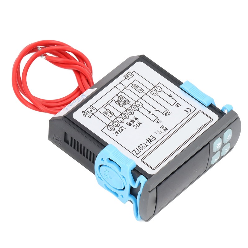 Digital Temperature Controller Waterproof Cooling Defrost Thermostat for Freezer Cold