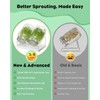 Pawfly Sprouting Kit, Wide Mouth 32 Oz (1000 mL) Mason